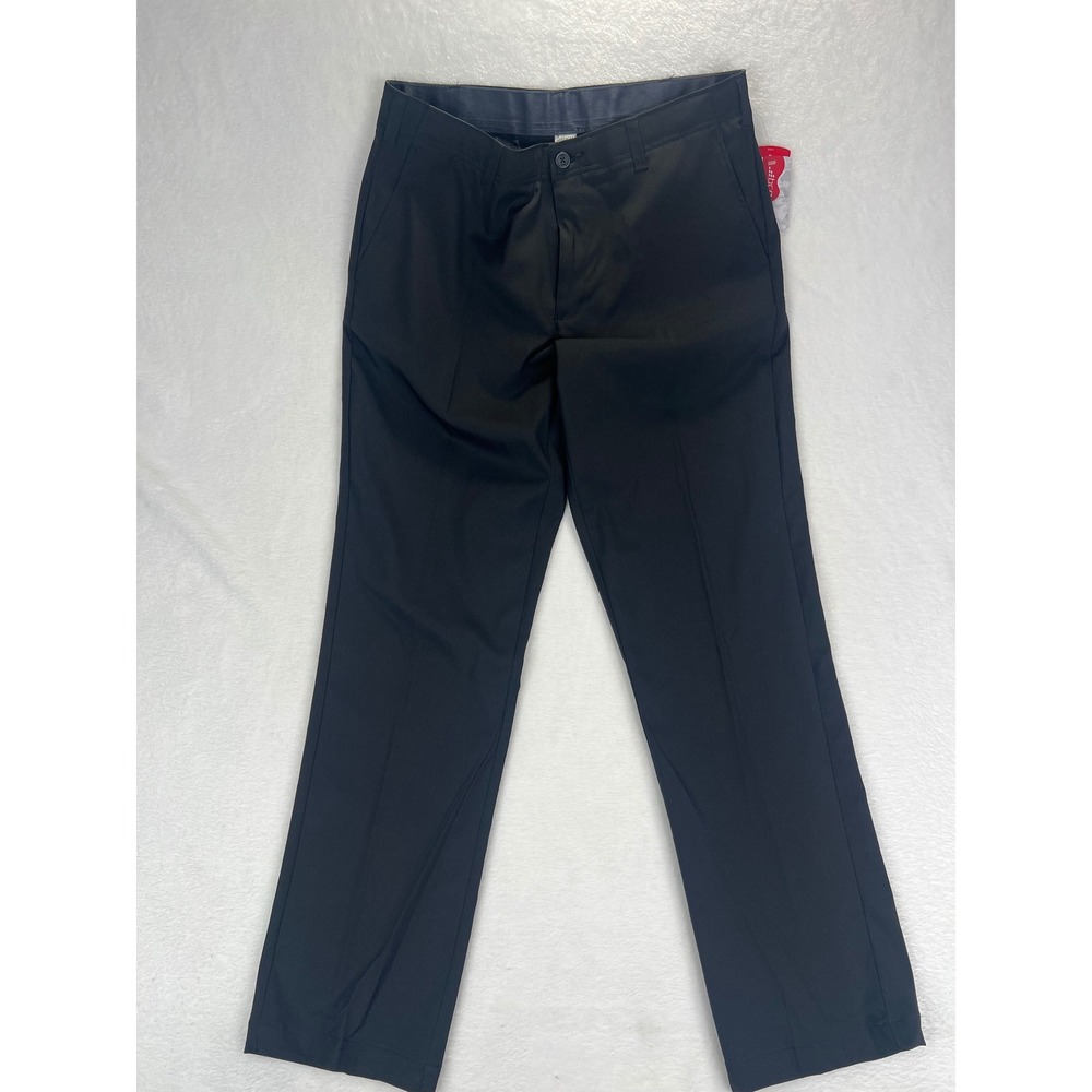 BCG Golf Men's Black Performance Dress Pants 34x32 NWT Stain‎ Casual Business